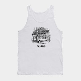 Camping Vintage Since Funny Camping Tent Since Tank Top